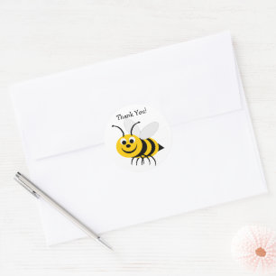 Adesivo Bumble Bee Obrigado Sticker