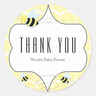 Adesivo Bumble Bee Party Favor Stickers