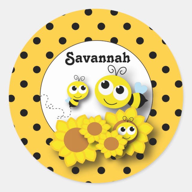 Adesivo Bumble Bee Sticker (Frente)