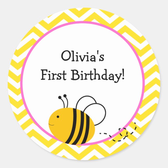 Adesivo Bumble Bee Stickers (Frente)