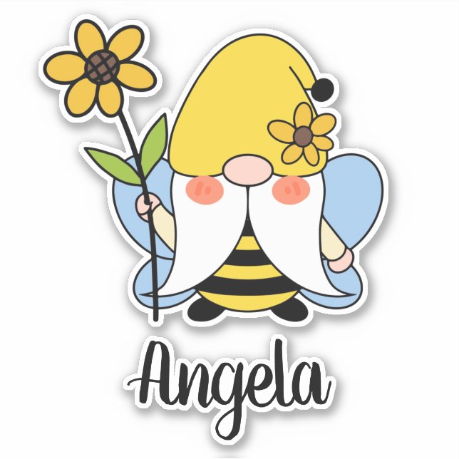 Adesivo Bumble Bumble Gnome Sticker (Frente)