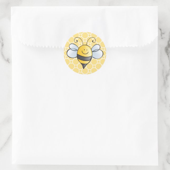 Adesivo Bumblebee Amarelo e Negro (Bolsa)