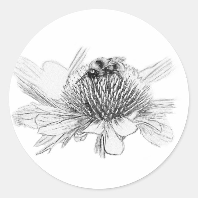 Adesivo Bumblebee flor (Frente)