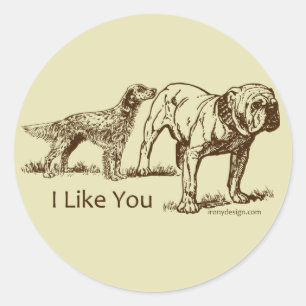 Adesivo Bumbum de Sniffs de Cães