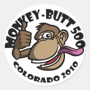 Adesivo Bumbum Macaco 500 - Colorado 2010 - Sticker - Pret