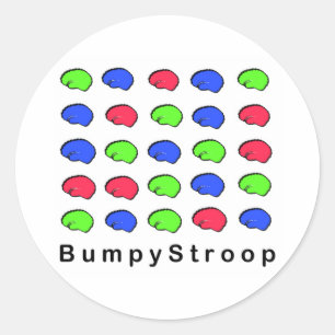 Adesivo Bumpy Stroop