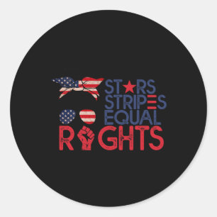 Adesivo Bun American Flag Pro Choice Star Stripes Igual Ri