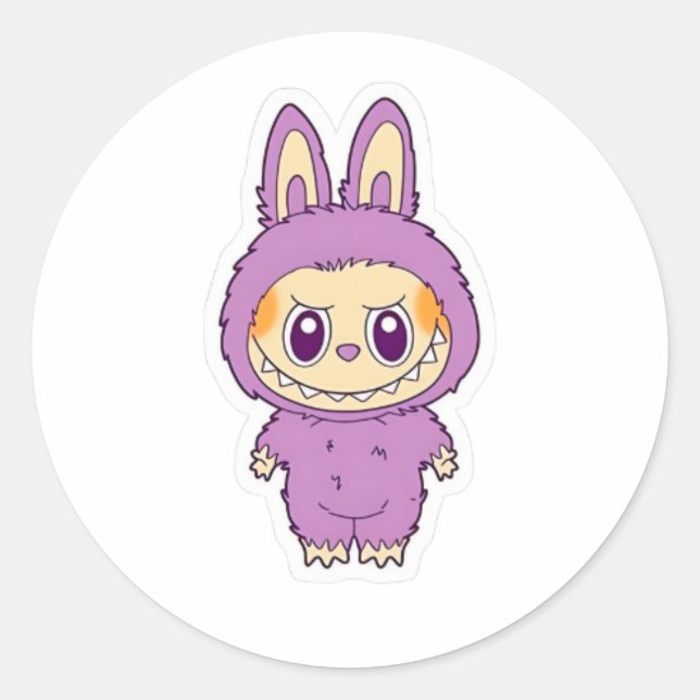 Adesivo BunBite Grumpy Grape (Frente)