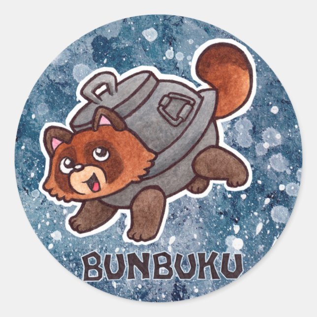 Adesivo Bunbuku Sticker (Frente)