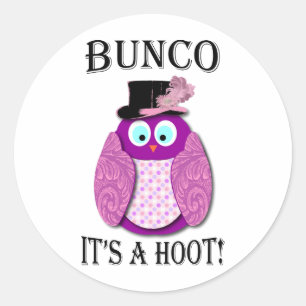 Adesivo Bunco - É um Hoot"