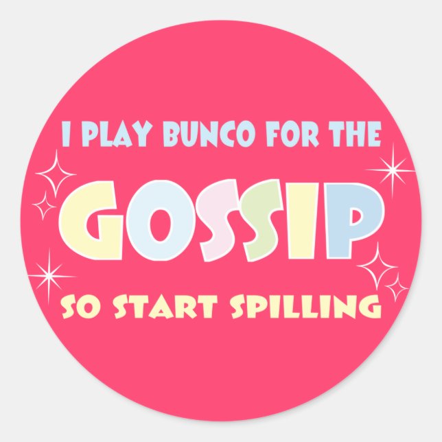 Adesivo Bunco Gossip (Frente)