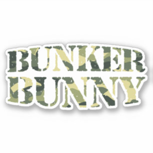 ADESIVO BUNKER BUNNY CAMO / CAMOFLAGE