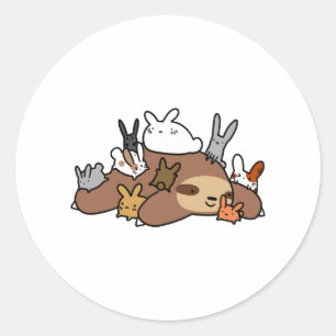 Adesivo Bunnies e Sloth