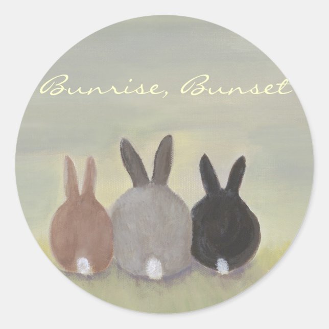 Adesivo Bunnies Stickers (Frente)