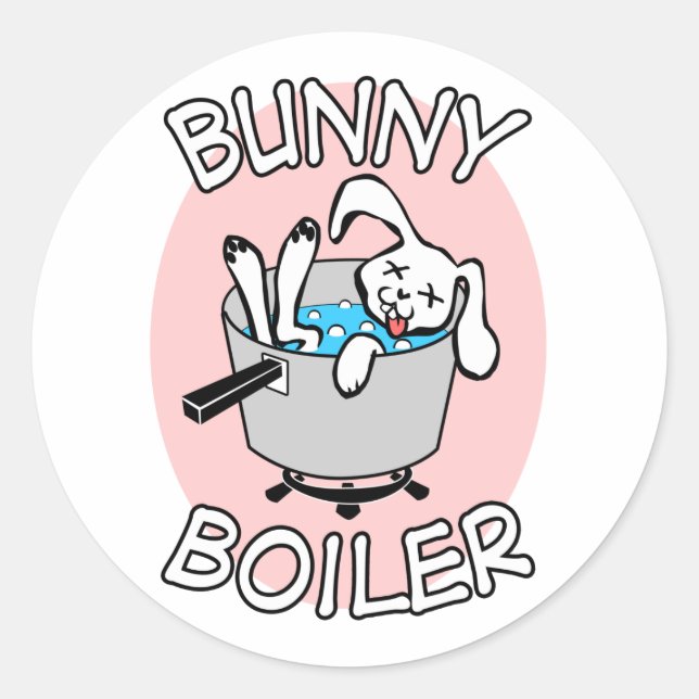 Adesivo Bunny Boiler Sticker (Frente)