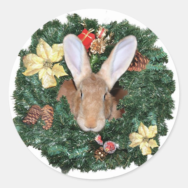 Adesivo Bunny Christmas (Frente)