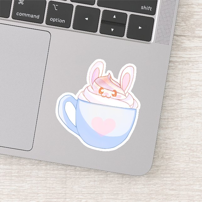 Adesivo Bunny Latte com Cinnamon (Detalhe)