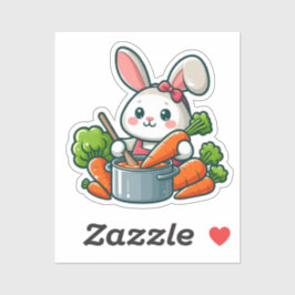 Adesivo BUNNY. #Part2 / Sticker (bunny is coocking) #11