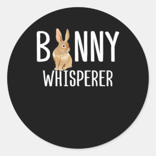 Adesivo Bunny Whisperer Mãe Garotas Engraçadas Coelho