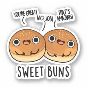 Adesivo Buns Doces Batidos Batidos Batidos
