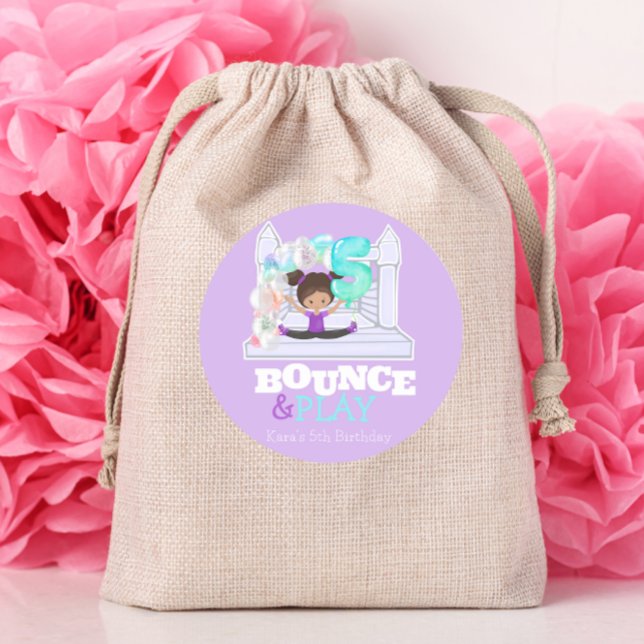 Adesivo Bunt House Jump Play Quinta Aniversário (Criador carregado)