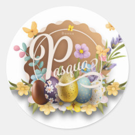 Adesivo Buona Pasqua