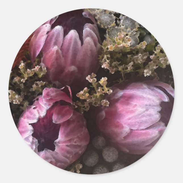 Adesivo Buquê de proteína (Frente)