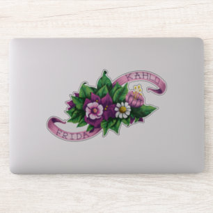 Adesivo Buquê floral roxo de Frida Kahlo  