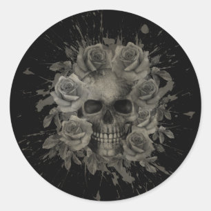 ADESIVO BUQUÊ SKULL SPLASH