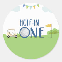 Buraco num cupcake de primeiro aniversário em azul