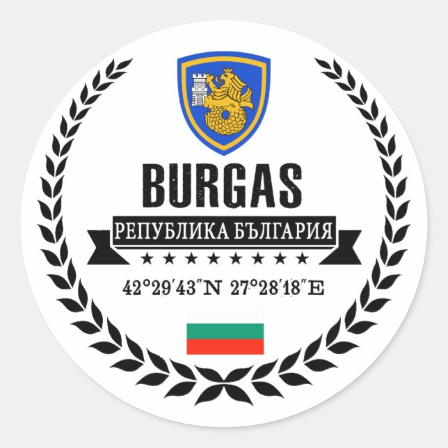 Adesivo Burgas (Frente)
