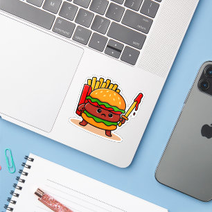 Adesivo Burger Knight
