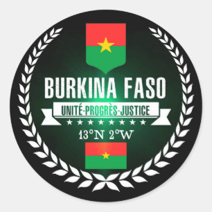 Adesivo Burkina Faso