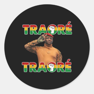 Adesivo Burkina Faso - Ibrahim Traoré _ Thomas Sankara