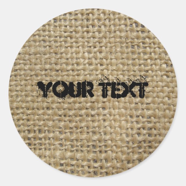 Adesivo Burlap (Frente)