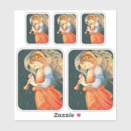 Adesivo Burne-Jones Angel tocando flageolet 1878 CC1153