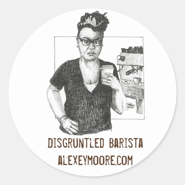 Adesivo Burnt Bradley Sticker (Frente)