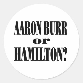 Adesivo Burr ou Hamilton?