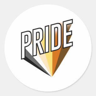 Adesivo Burst do Orgulho de Urso