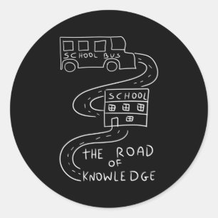 Adesivo Bus Driver the Road of Knowledge