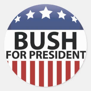 Adesivo Bush para o presidente