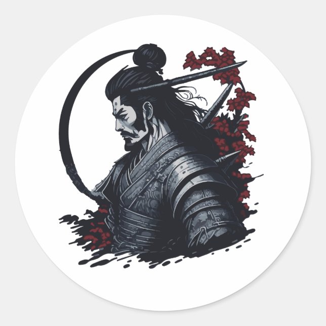 Adesivo Bushido Samurai (Frente)