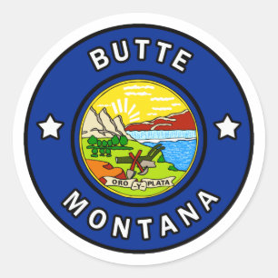 Adesivo Butte Montana