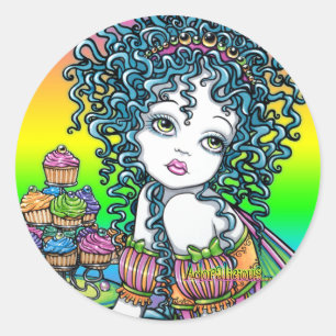 Adesivo "ButterCup Cake Couture Fairy Art Stickers