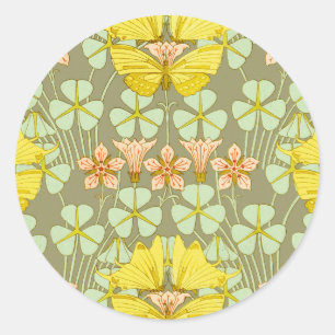 Adesivo Butterfly Floral Botânica Colorida