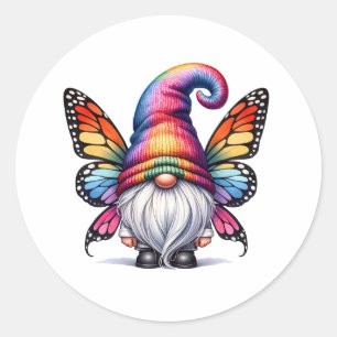Adesivo Butterfly Gnome Fantasy