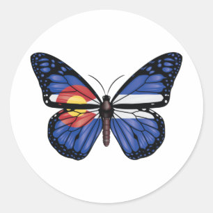 Adesivo Butterfly Monarq Butterfly Sinalizador Monarca do