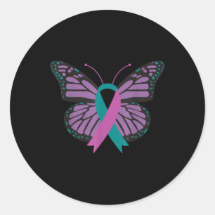 Adesivo Butterfly Suicídio Sensibilização para a saúde men