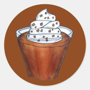 Adesivo Butterscotch Pudim Cream Comida Meridional
