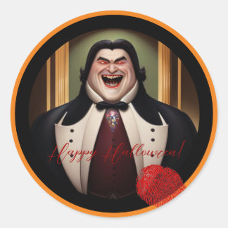 Adesivo Buxom Count Dracula Halloween